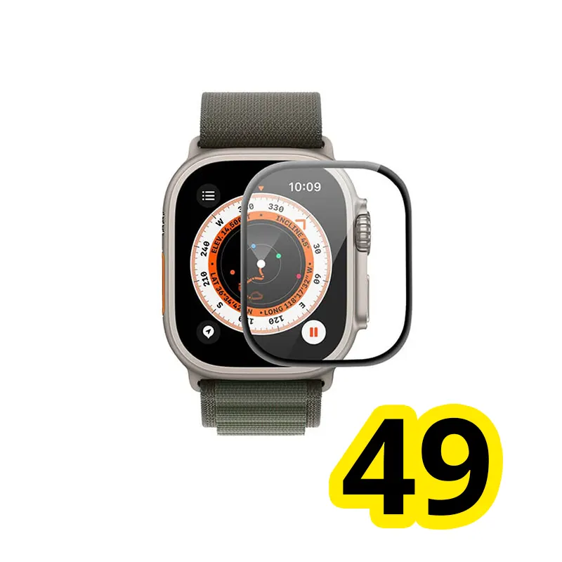 گلس محافظ صفحه اپل واچ 49 اینچ – screen cover glass apple watch 49 inch